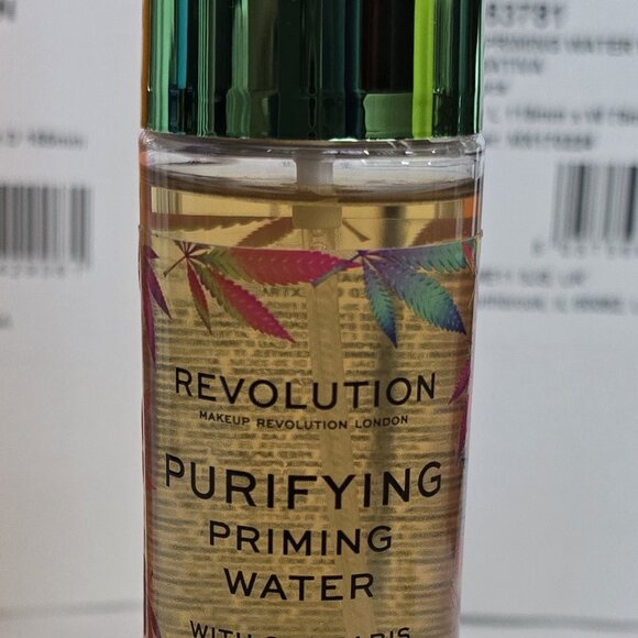 Revolution Glow Mist Priming Brightening Fixing Spray Pineapple Mattifying Peach - Picture 5 of 6